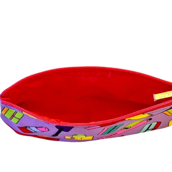 CLINIQUE Makeup Bag Zipper Pouch Lot of 2 Bags New - Picture 11 of 12